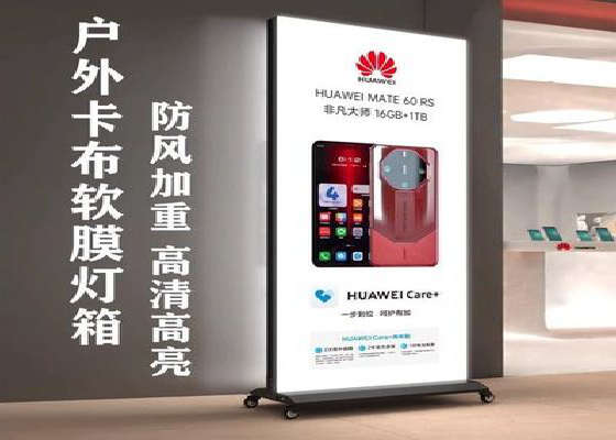 金湖户外防水灯箱的应用特点及适用范围。