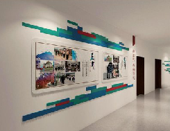 金湖企业文化墙用什么材料好？